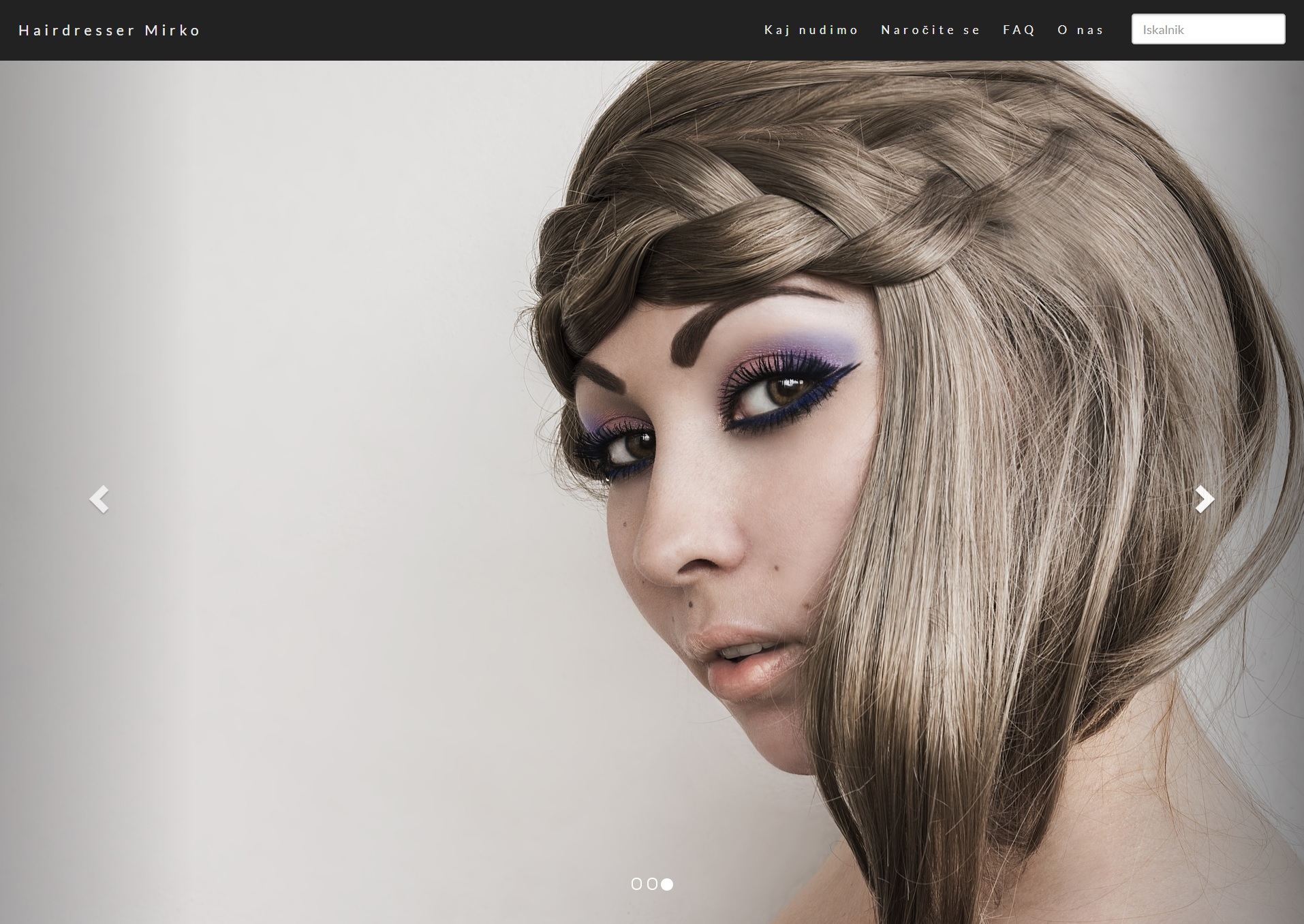 Hairdresser Website